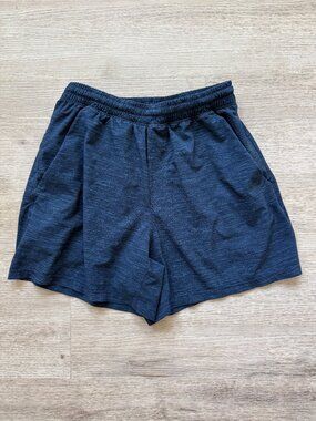 Lululemon Athletic Shorts Medium Blue Gym Running Training